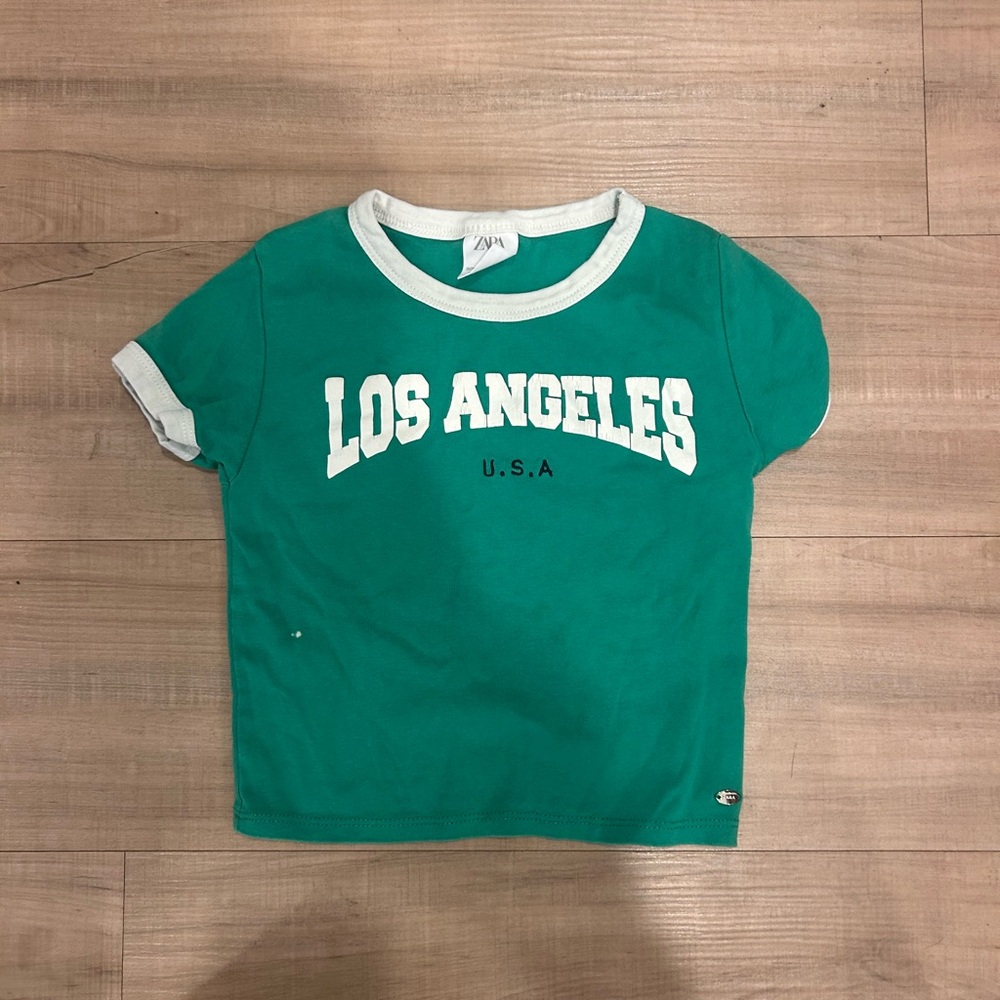 Zara Kids shirt, does have minor bleach stain still in very good shape